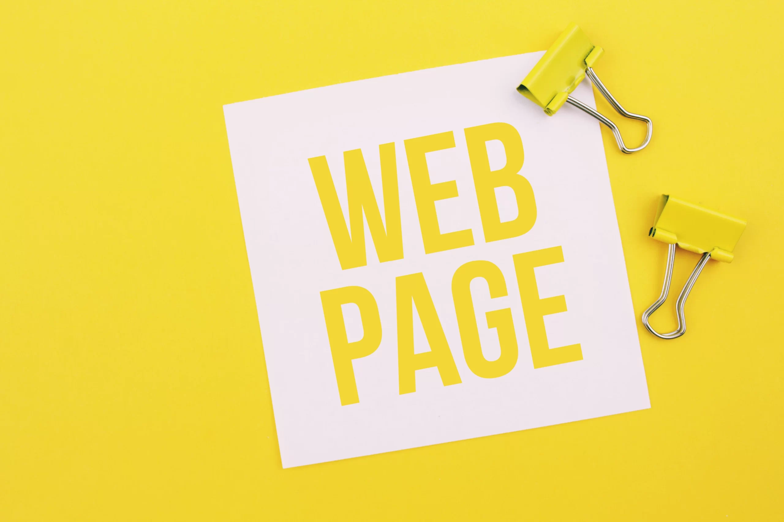 website landing page blog