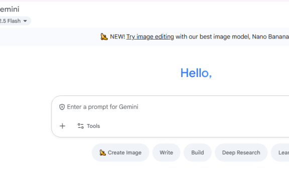 Dashboard of Gemini for Nano Banana 3D Model Figurine