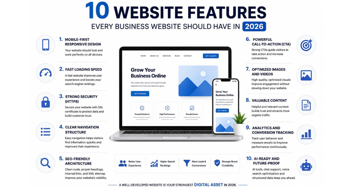 10 Website Features
